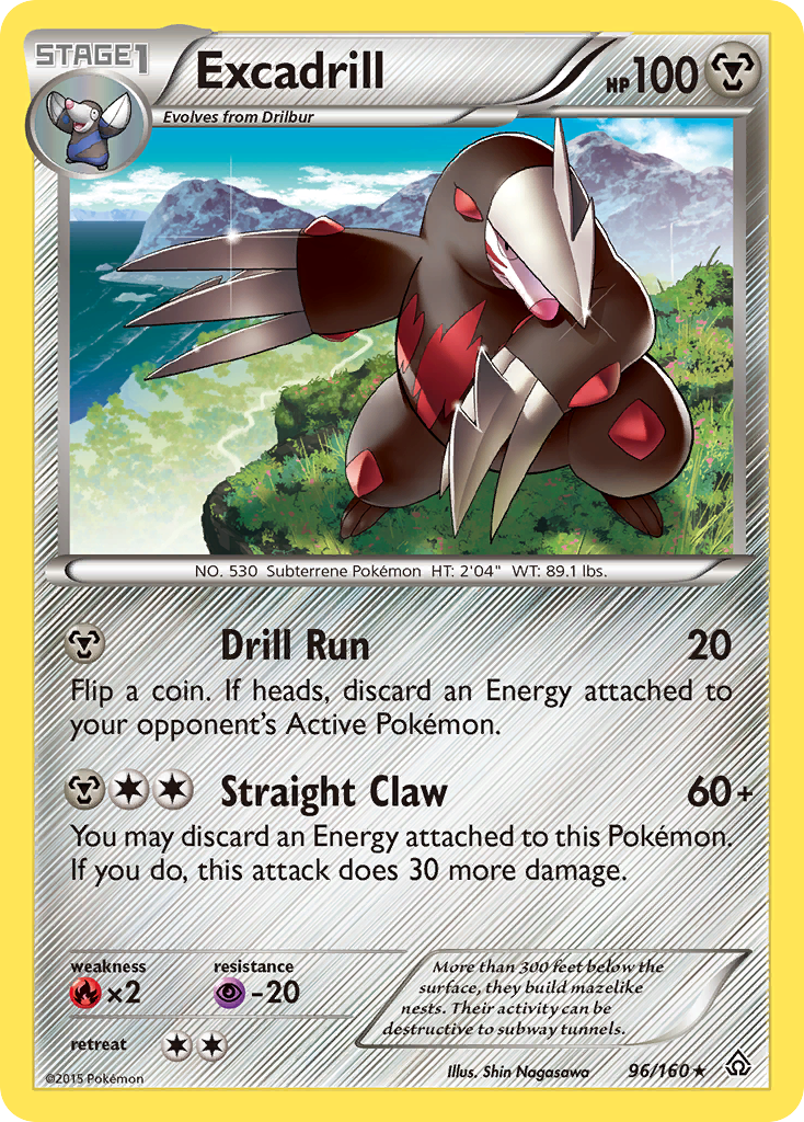 Excadrill (96/160) [XY: Primal Clash] | Galactic Gamez