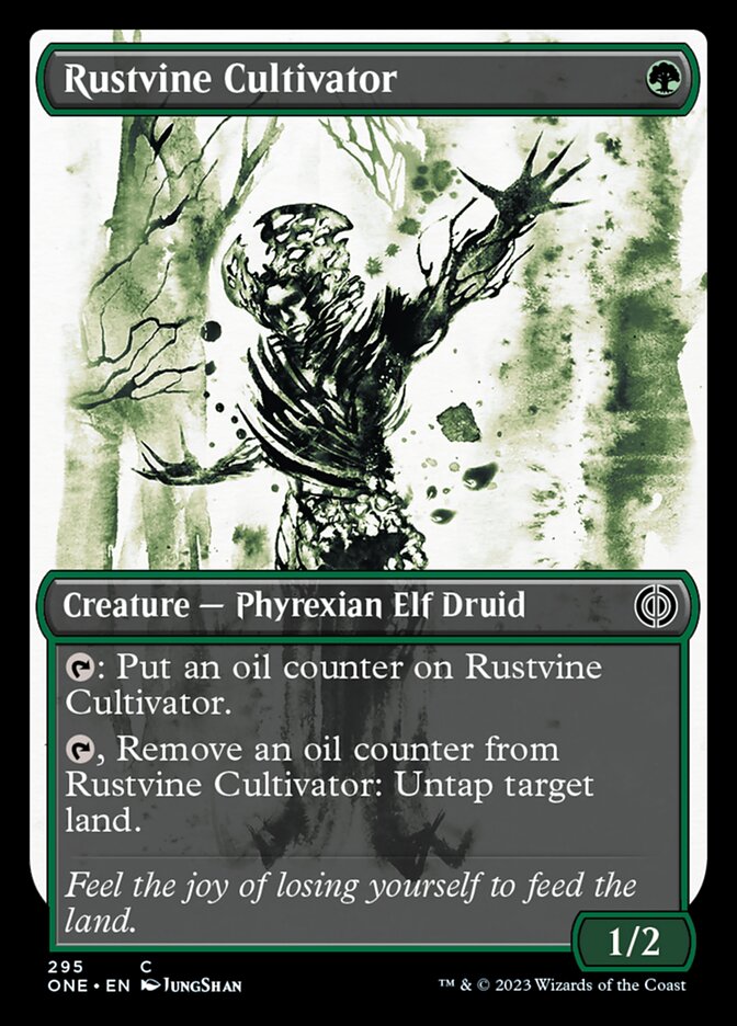 Rustvine Cultivator (Showcase Ichor) [Phyrexia: All Will Be One] | Galactic Gamez