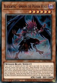 Blackwing - Simoon the Poison Wind [LDS2-EN040] Ultra Rare | Galactic Gamez