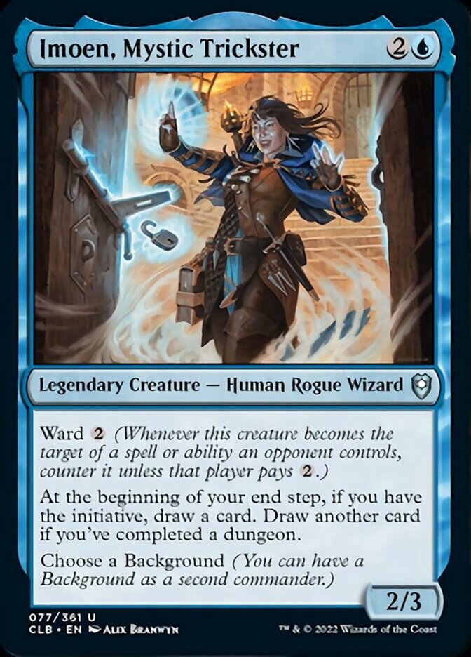 Imoen, Mystic Trickster [Commander Legends: Battle for Baldur's Gate] | Galactic Gamez