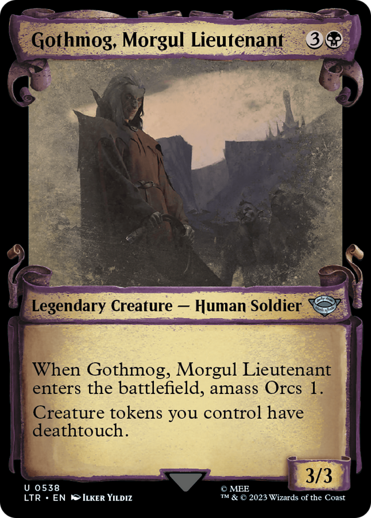 Gothmog, Morgul Lieutenant [The Lord of the Rings: Tales of Middle-Earth Showcase Scrolls] | Galactic Gamez