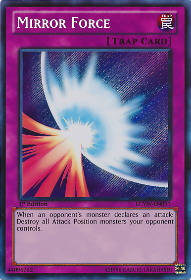 Mirror Force [LCYW-EN091] Secret Rare | Galactic Gamez