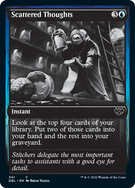 Scattered Thoughts [Innistrad: Double Feature] | Galactic Gamez
