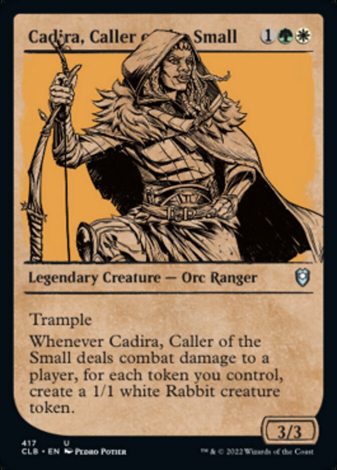 Cadira, Caller of the Small (Showcase) [Commander Legends: Battle for Baldur's Gate] | Galactic Gamez