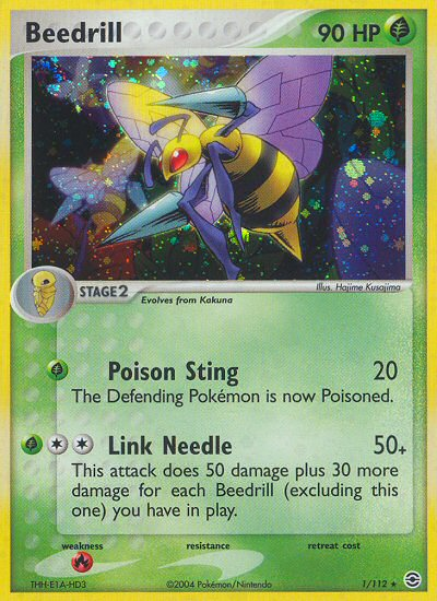 Beedrill (1/112) [EX: FireRed & LeafGreen] | Galactic Gamez