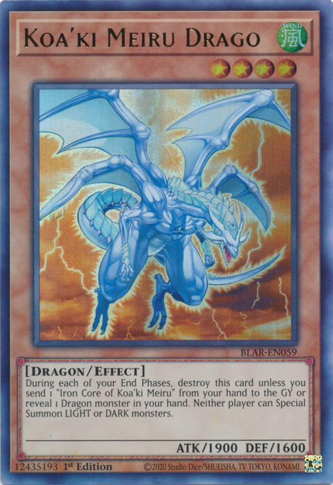 Koa'ki Meiru Drago [BLAR-EN059] Ultra Rare | Galactic Gamez
