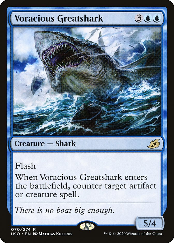 Voracious Greatshark [Ikoria: Lair of Behemoths] | Galactic Gamez