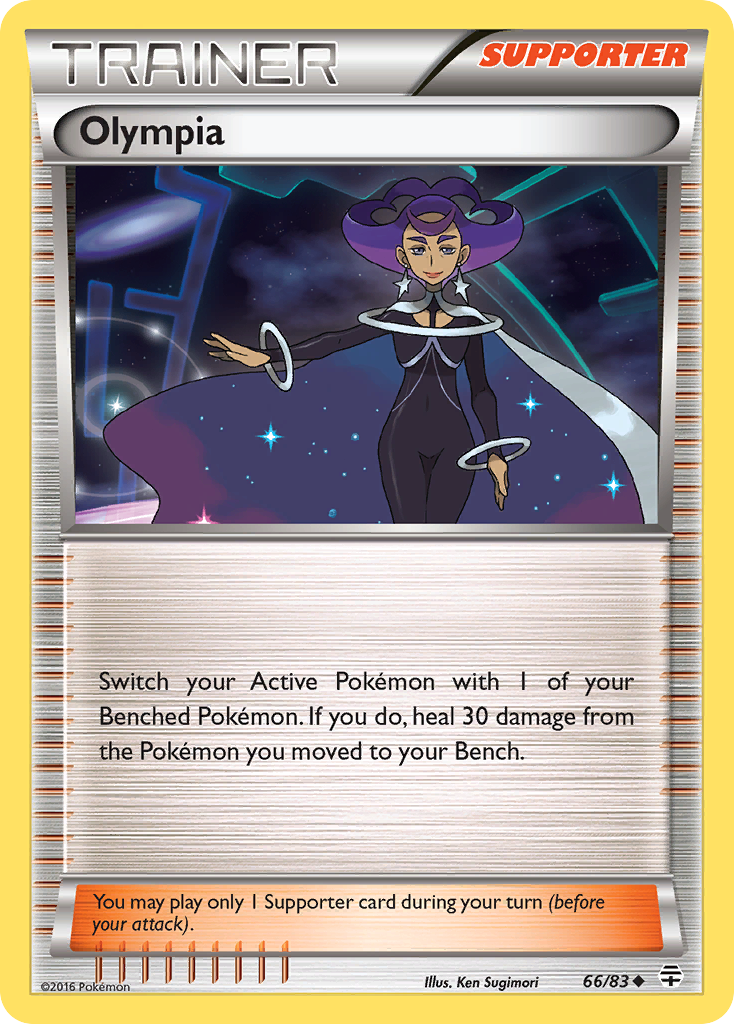 Olympia (66/83) [XY: Generations] | Galactic Gamez