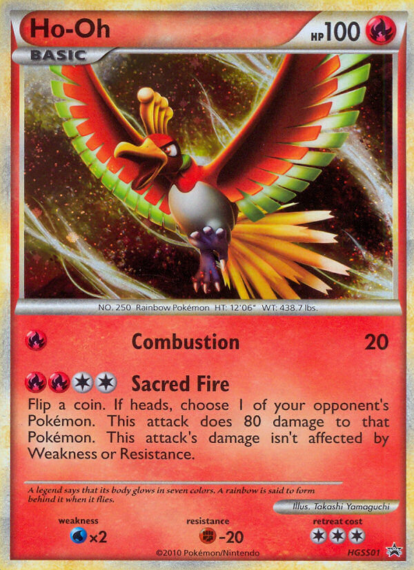 Ho-Oh (HGSS01) [HeartGold & SoulSilver: Black Star Promos] | Galactic Gamez