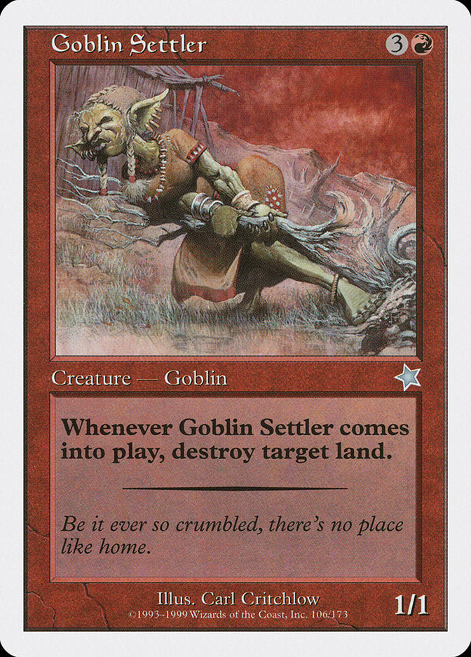Goblin Settler [Starter 1999] | Galactic Gamez