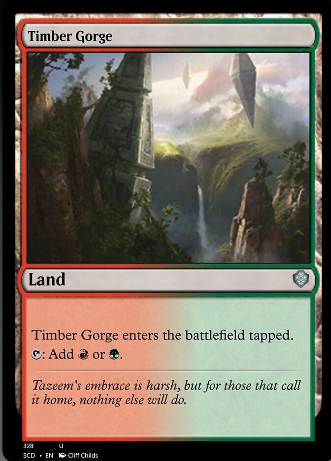 Timber Gorge [Starter Commander Decks] | Galactic Gamez