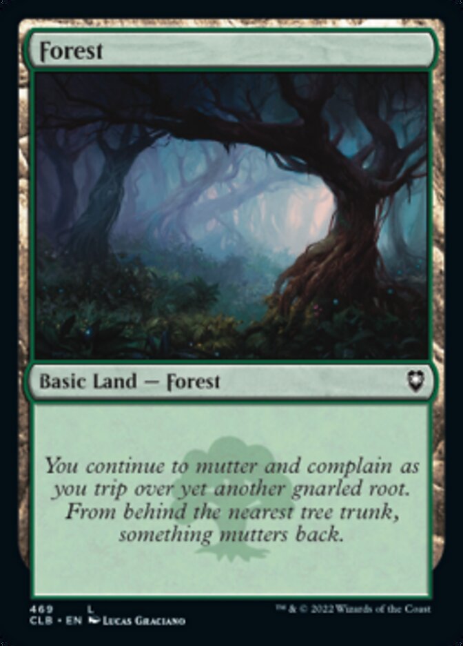 Forest (469) [Commander Legends: Battle for Baldur's Gate] | Galactic Gamez