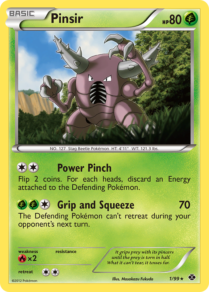 Pinsir (1/99) [Black & White: Next Destinies] | Galactic Gamez