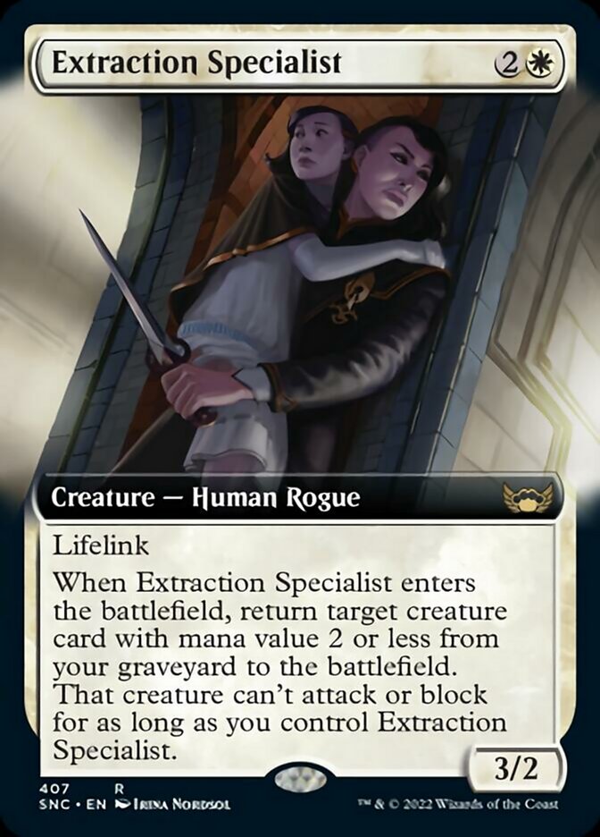 Extraction Specialist (Extended Art) [Streets of New Capenna] | Galactic Gamez