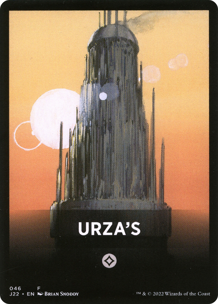 Urza's Theme Card [Jumpstart 2022 Front Cards] | Galactic Gamez