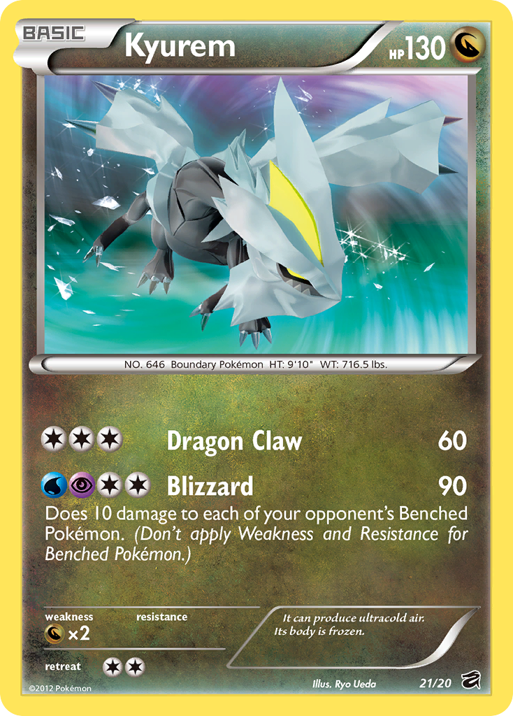 Kyurem (21/20) [Black & White: Dragon Vault] | Galactic Gamez