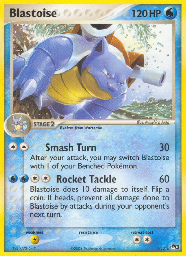 Blastoise (1/17) [POP Series 3] | Galactic Gamez