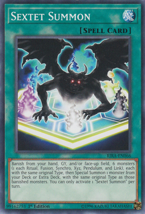 Sextet Summon [RIRA-EN066] Common | Galactic Gamez