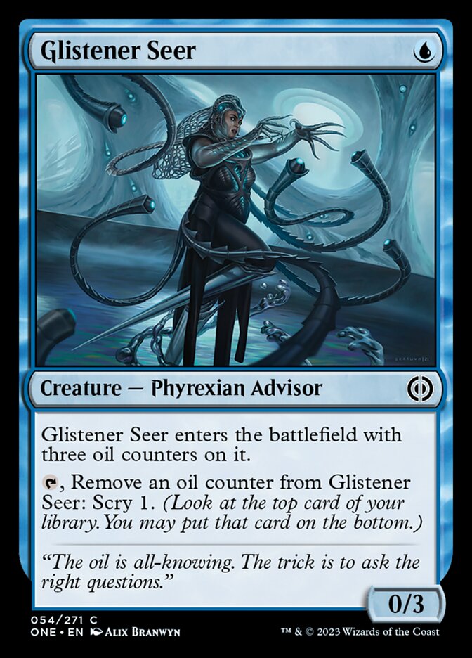 Glistener Seer [Phyrexia: All Will Be One] | Galactic Gamez