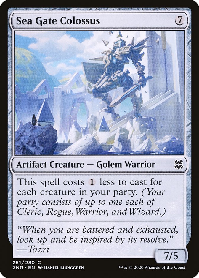 Sea Gate Colossus [Zendikar Rising] | Galactic Gamez