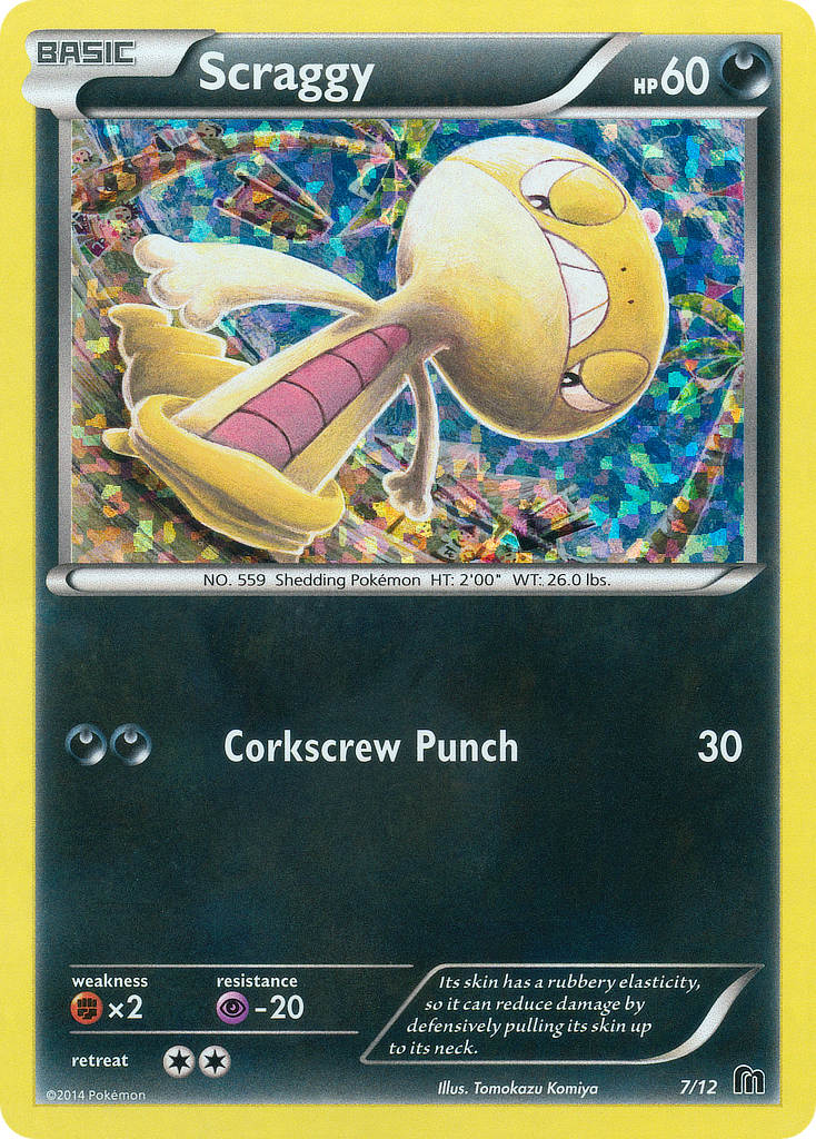 Scraggy (7/12) [McDonald's Promos: 2016 Collection] | Galactic Gamez