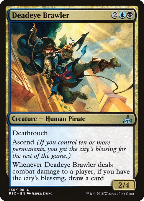 Deadeye Brawler [Rivals of Ixalan] | Galactic Gamez