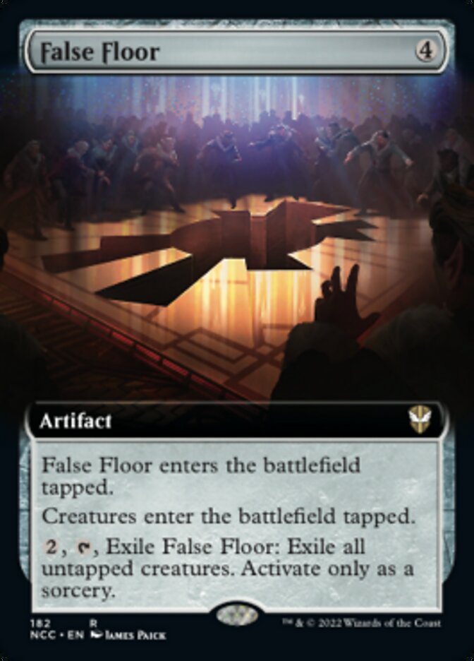 False Floor (Extended Art) [Streets of New Capenna Commander] | Galactic Gamez