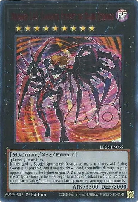 Number C40: Gimmick Puppet of Dark Strings (Red) [LDS3-EN065] Ultra Rare | Galactic Gamez