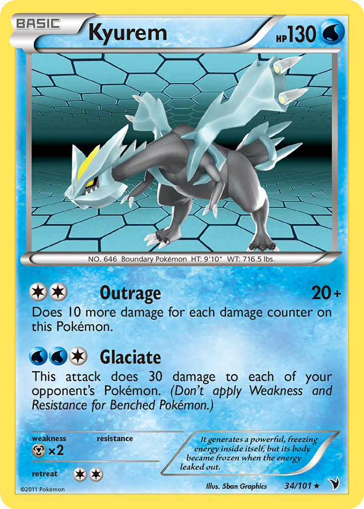 Kyurem (34/101) [Black & White: Noble Victories] | Galactic Gamez