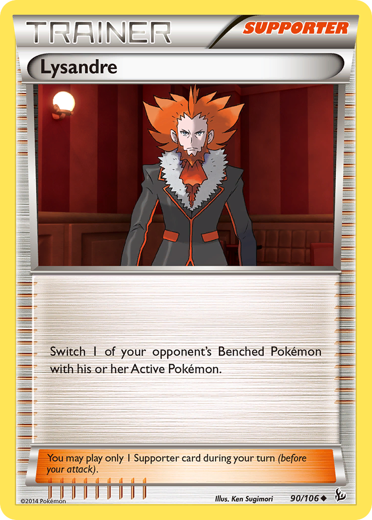 Lysandre (90/106) [XY: Flashfire] | Galactic Gamez