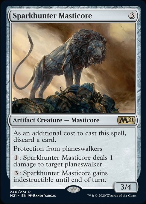 Sparkhunter Masticore [Core Set 2021] | Galactic Gamez