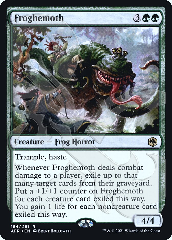 Froghemoth (Ampersand Promo) [Dungeons & Dragons: Adventures in the Forgotten Realms Promos] | Galactic Gamez