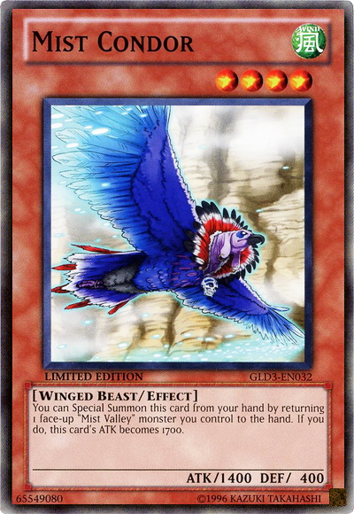 Mist Condor [GLD3-EN032] Common | Galactic Gamez