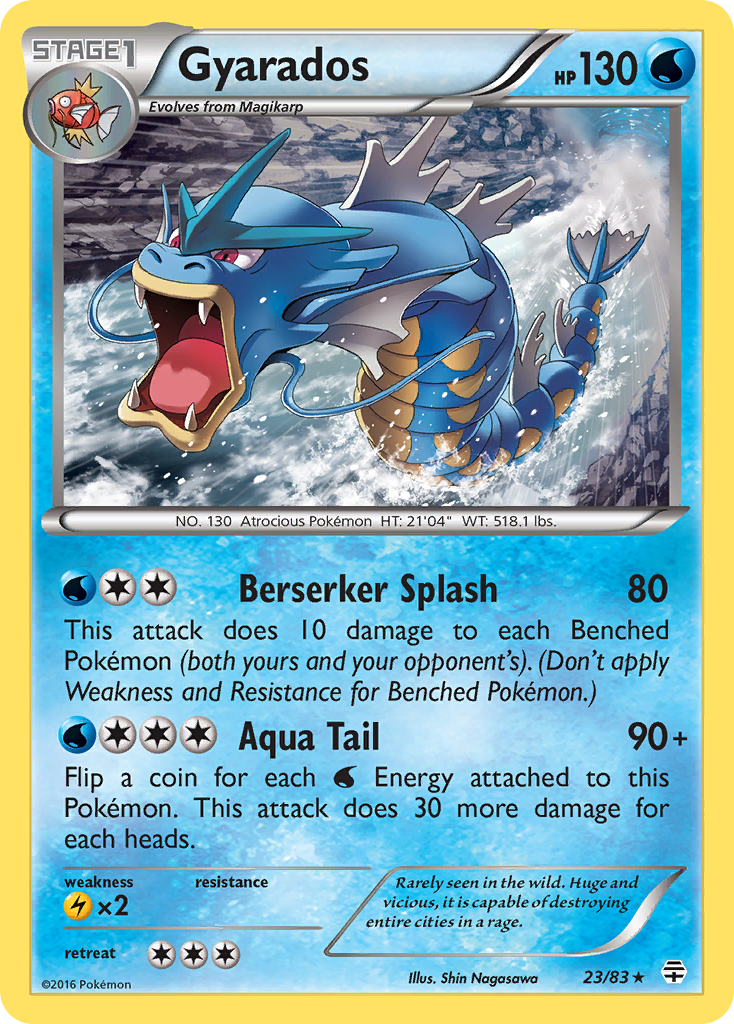 Gyarados (23/83) [XY: Generations] | Galactic Gamez