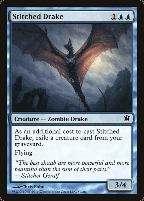 Stitched Drake [Innistrad] | Galactic Gamez