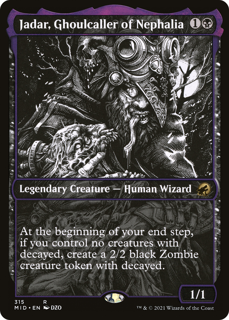 Jadar, Ghoulcaller of Nephalia (Showcase Eternal Night) [Innistrad: Midnight Hunt] | Galactic Gamez