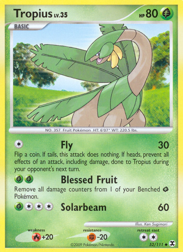 Tropius (52/111) [Platinum: Rising Rivals] | Galactic Gamez