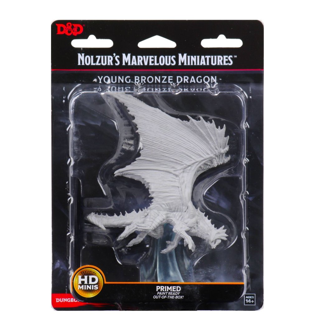D&D: Nolzur's Marvelous Miniatures YOUNG BRONZE DRAGON | Galactic Gamez