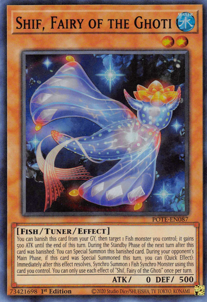 Shif, Fairy of the Ghoti [POTE-EN087] Super Rare | Galactic Gamez