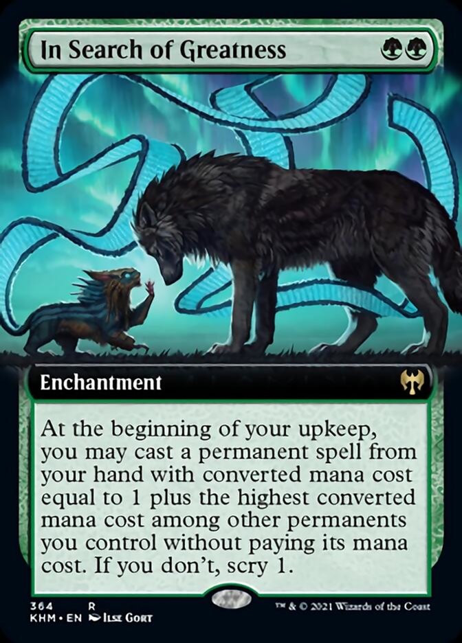 In Search of Greatness (Extended Art) [Kaldheim] | Galactic Gamez