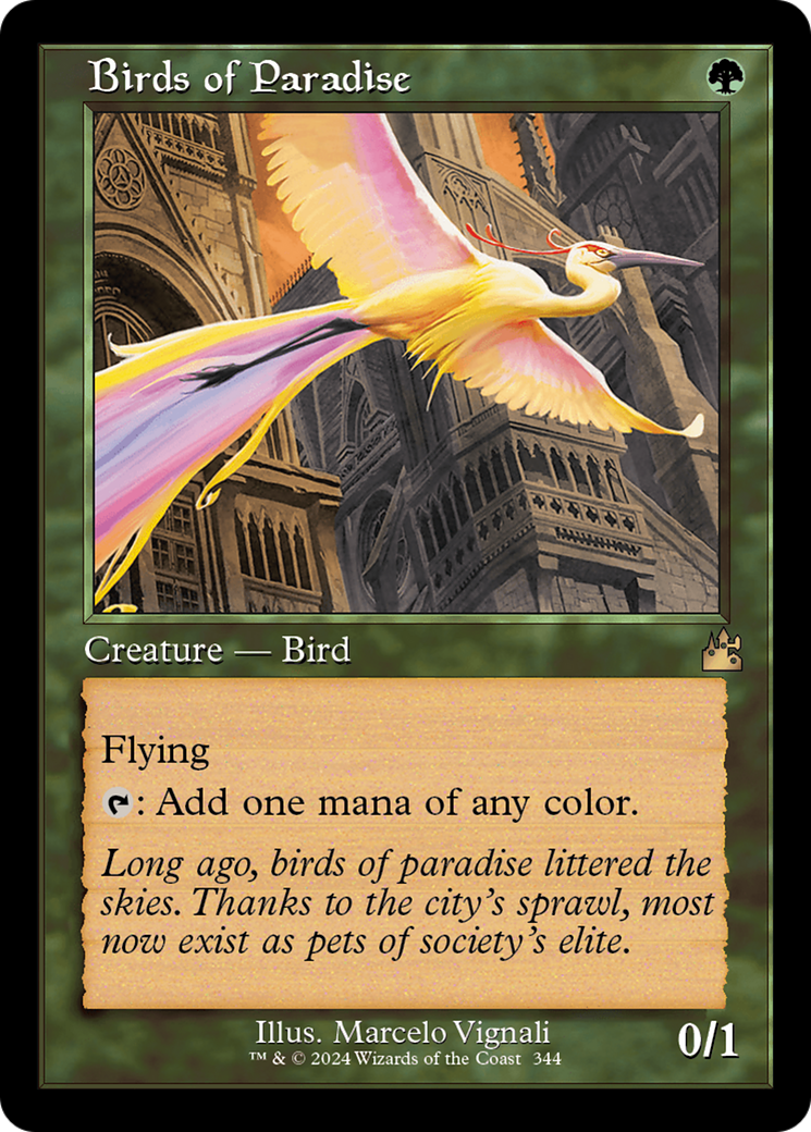 Birds of Paradise (Retro) [Ravnica Remastered] | Galactic Gamez