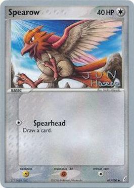 Spearow (61/100) (Flyvees - Jun Hasebe) [World Championships 2007] | Galactic Gamez