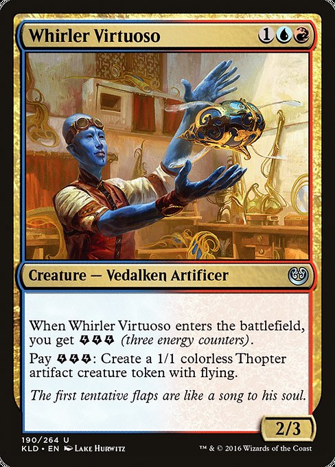 Whirler Virtuoso [Kaladesh] | Galactic Gamez