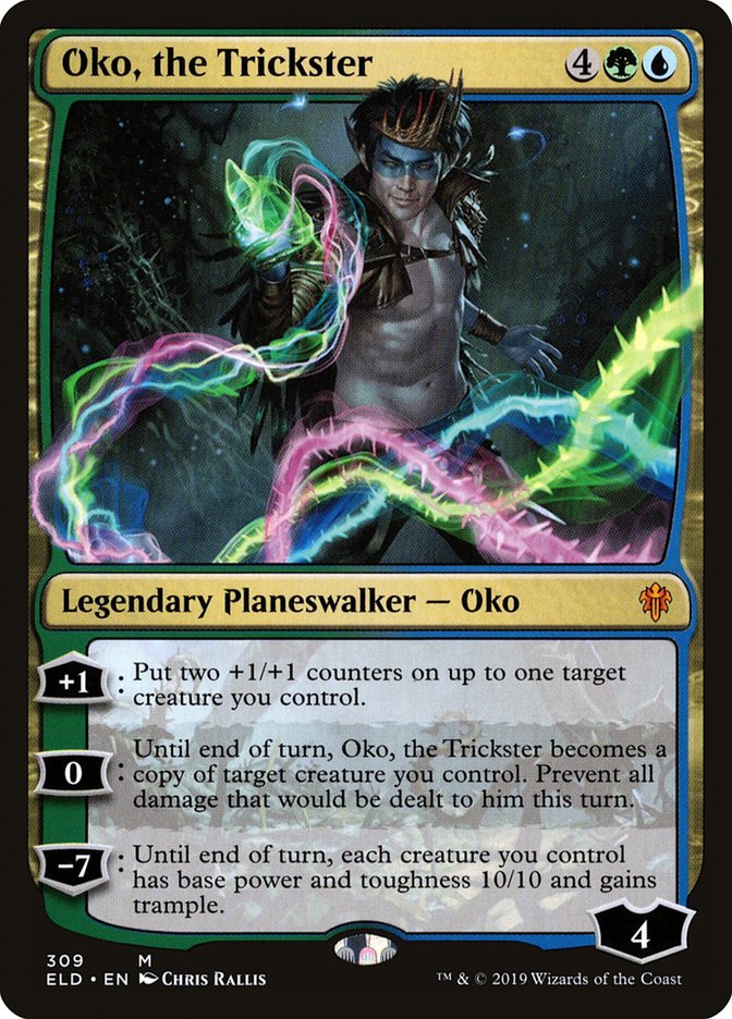 Oko, the Trickster [Throne of Eldraine] | Galactic Gamez