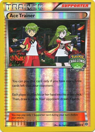 Ace Trainer (69/98) (International Challenge Promo Staff) [XY: Ancient Origins] | Galactic Gamez