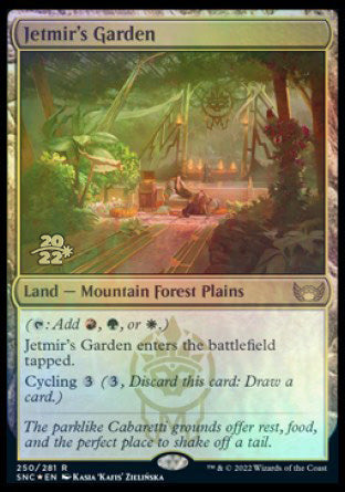 Jetmir's Garden [Streets of New Capenna Prerelease Promos] | Galactic Gamez