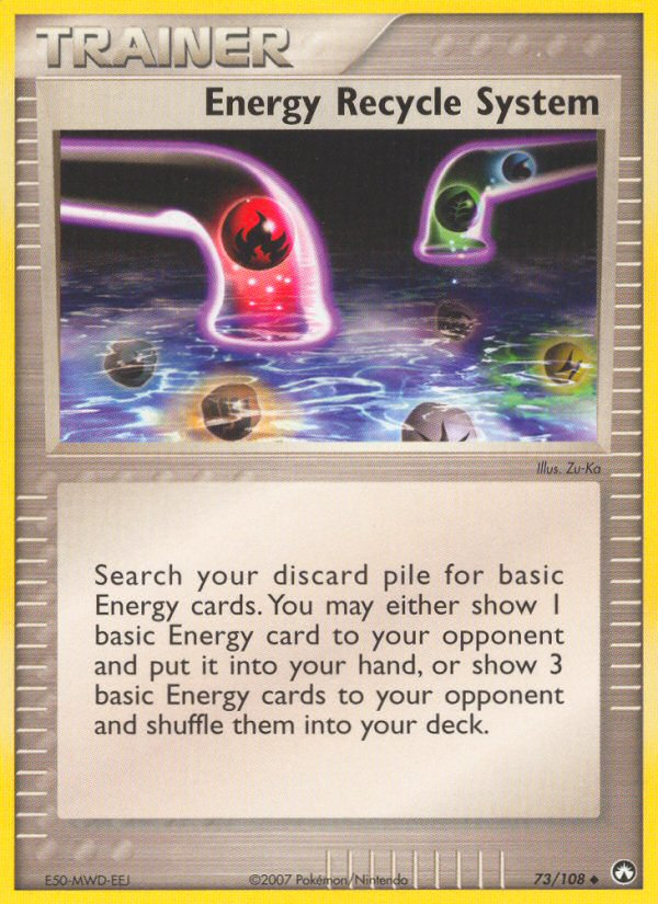 Energy Recycle System (73/108) [EX: Power Keepers] | Galactic Gamez