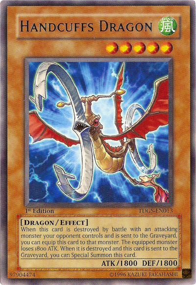 Handcuffs Dragon [TDGS-EN013] Rare | Galactic Gamez