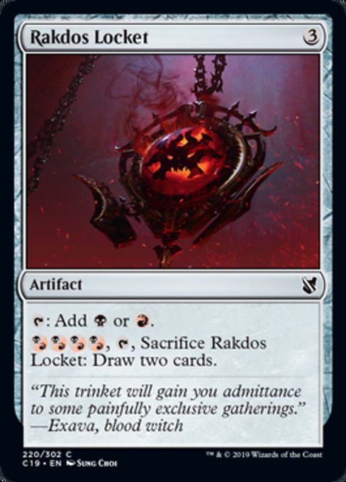 Rakdos Locket [Commander 2019] | Galactic Gamez