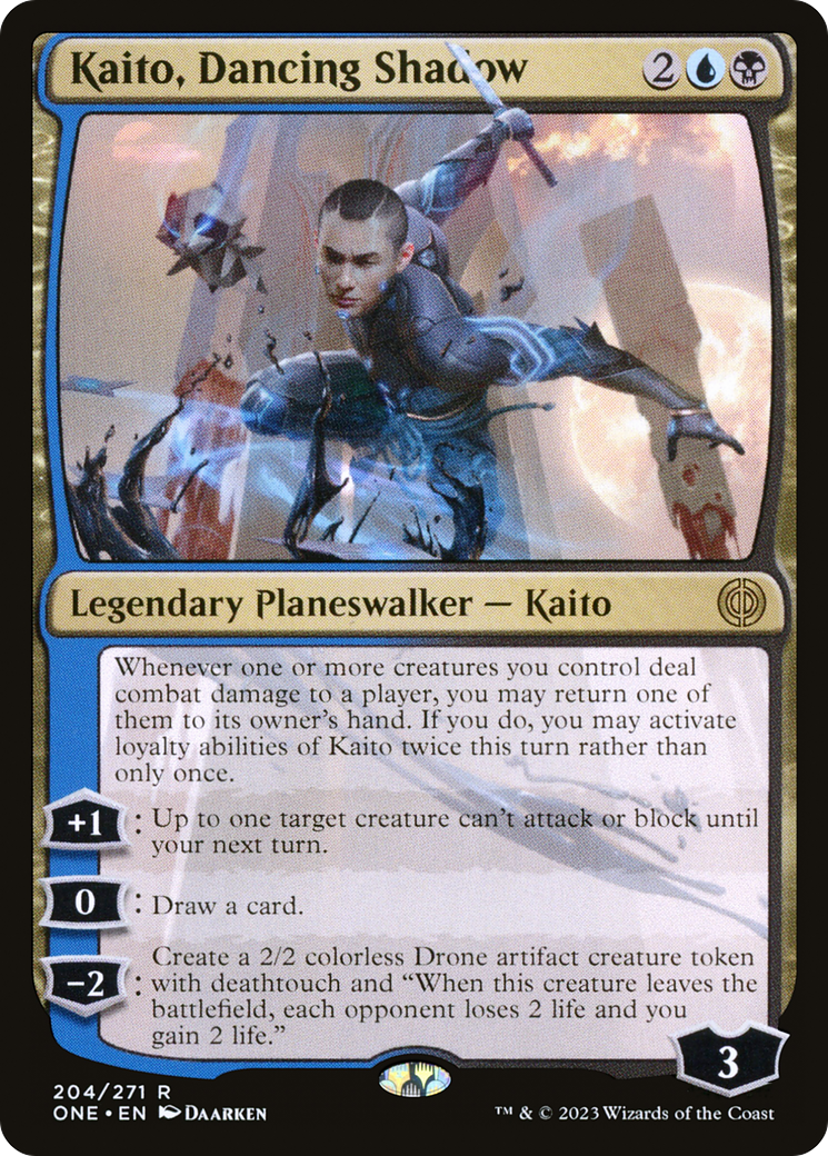 Kaito, Dancing Shadow [Phyrexia: All Will Be One] | Galactic Gamez